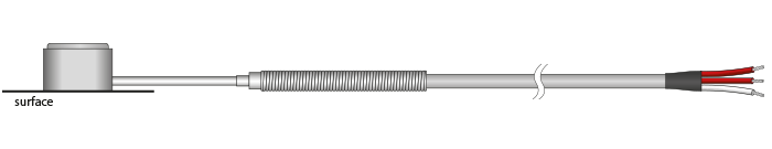 RTD, PRT, Pt100 Sensor Heavy Duty Magnetic