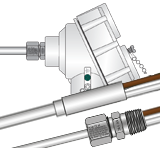 ATEX and IECEx approved Type T thermocouple for safe operation in explosive or cold environments