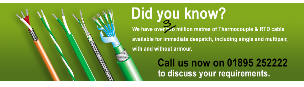 thermocouple cable colours